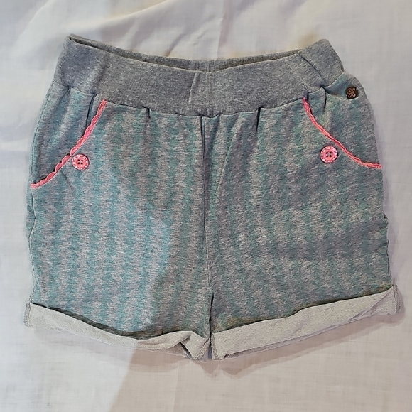 Matilda Jane Other - Matilda Jane Gray and Pink Kids Shorts